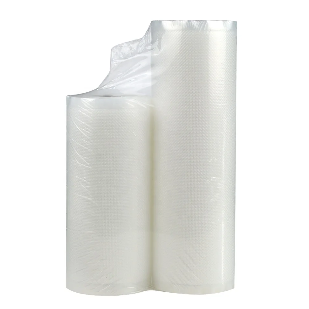 Factory Masss Supply Embossed Vacuum Roll film household kitchen vacuum sealed film