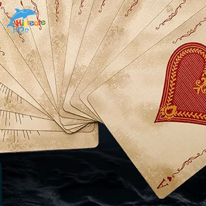 Black Both Sides Custom Printed Card Game Paper Playing Cards Poker