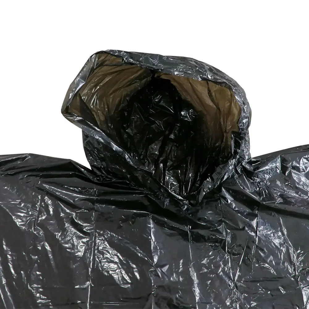 Outdoor travel adventure black poncho ball disposable rain gear fashion convenient colorful raincoat ball