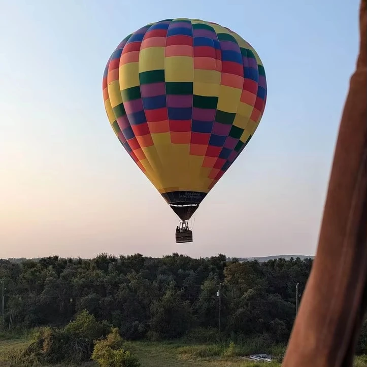 Hot Air Balloon Inflatables Outdoor Event Party Tent Arch Support Video Phone Model Hot Air Balloon