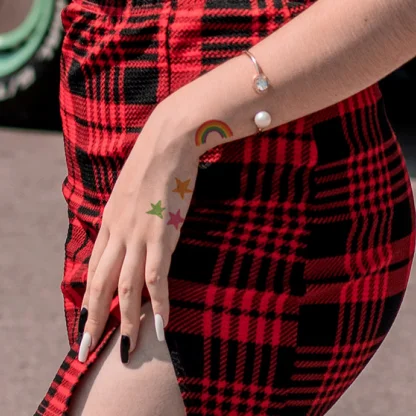 Promotion Kids cute cartoon animal tattoos party temporary color safety ink tattoo  Water Transfer Body colorful Tattoo sticker