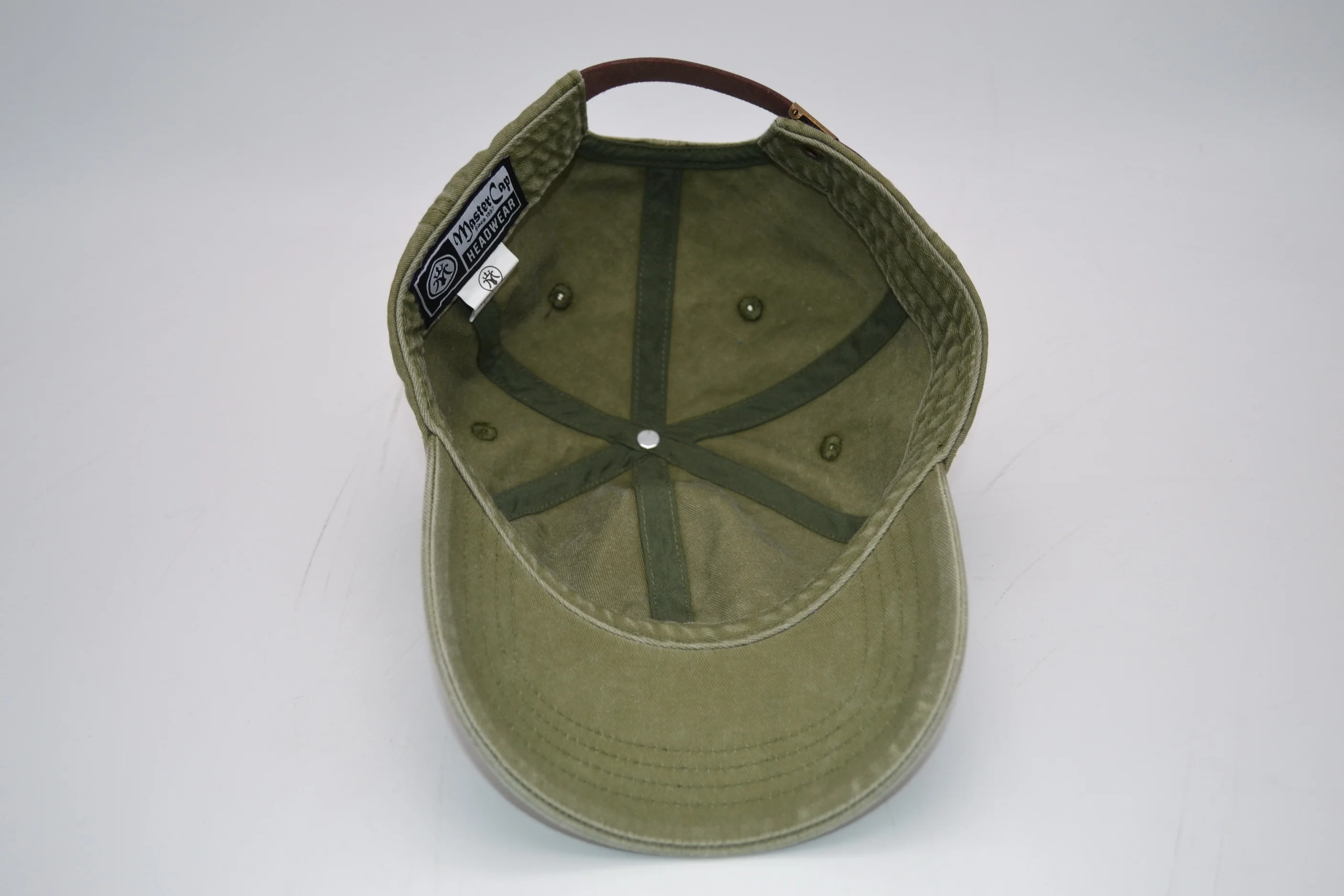 Custom 6 panel baseball cap  cotton embroidery logo washed denim unstructured baseball cap dad hat