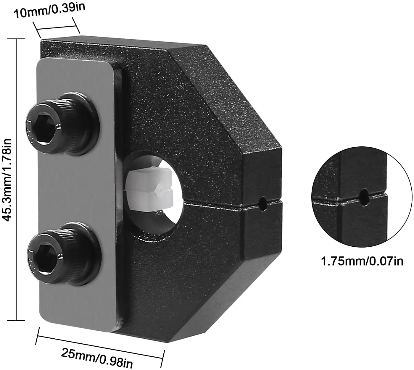 Ur Elk 3d Printer parts Welder Connector for Al 1.75mm filament