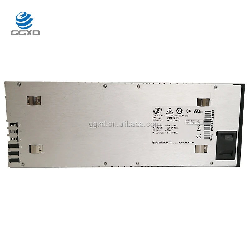Eltek Flatpack2 DCDC 380/48 3000 SHE high efficiency converter 98.2% for Data center Part No. 241119.907 Eltek DCDC converter