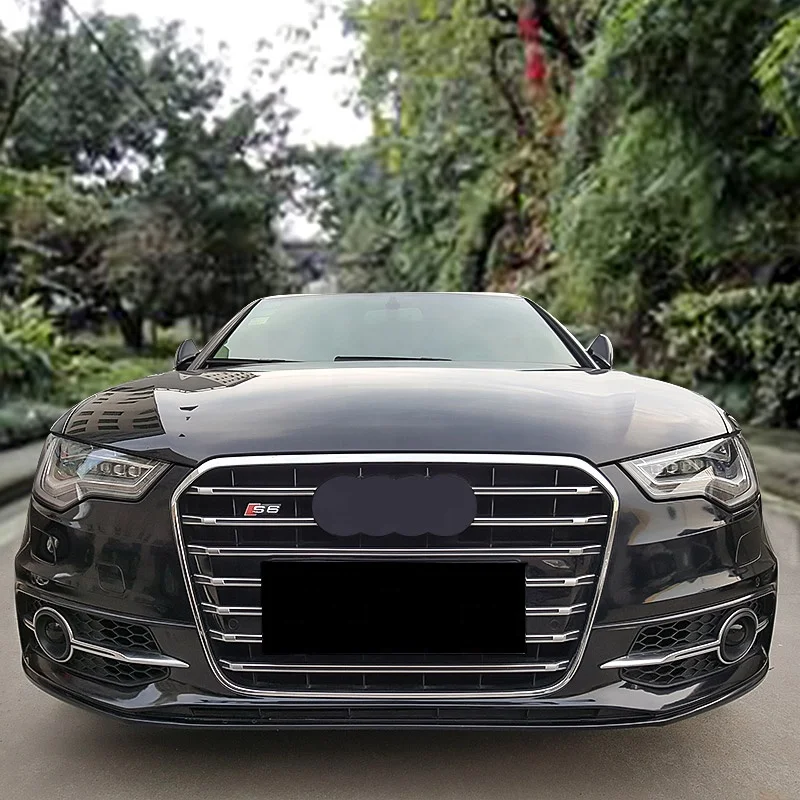 A6 or S6 C7.5 Front bumper fcaelift Audi RS6 BodyKit to A6 S6 C7.5 Car Bumper With grill Car bodykit  2015 2016 2017 2018