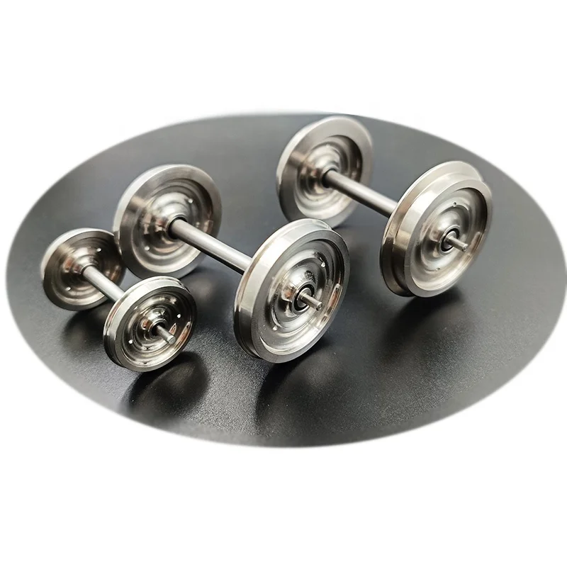 Модель поезда из нержавеющей стали с изолированным колесом Dakunlun Type