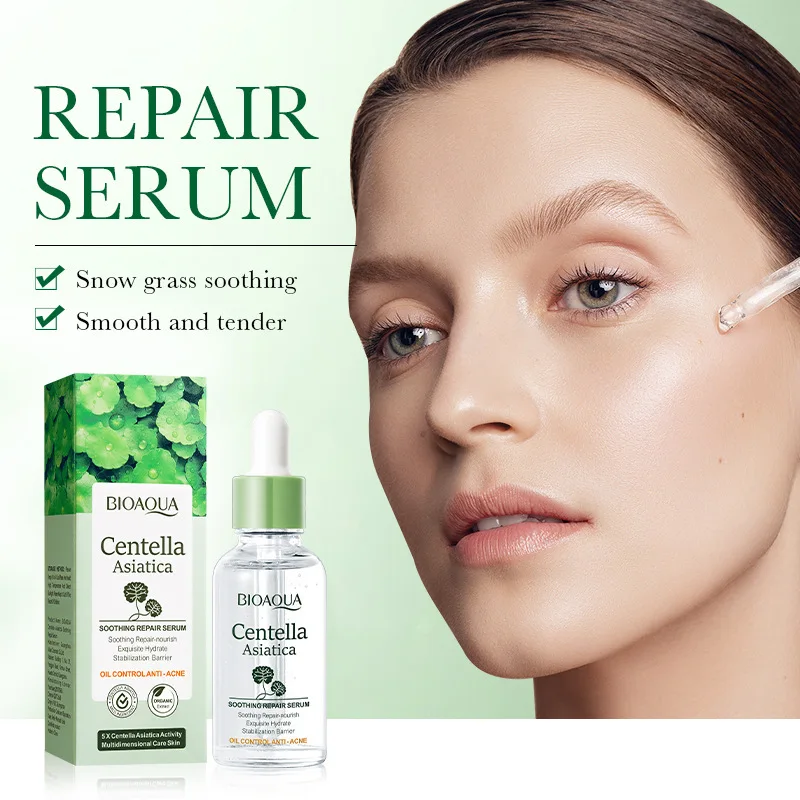 Wholesale BIOAOUA Centella Firming Face Cream Soothing Repair Serum  Essence Liquid and Mask