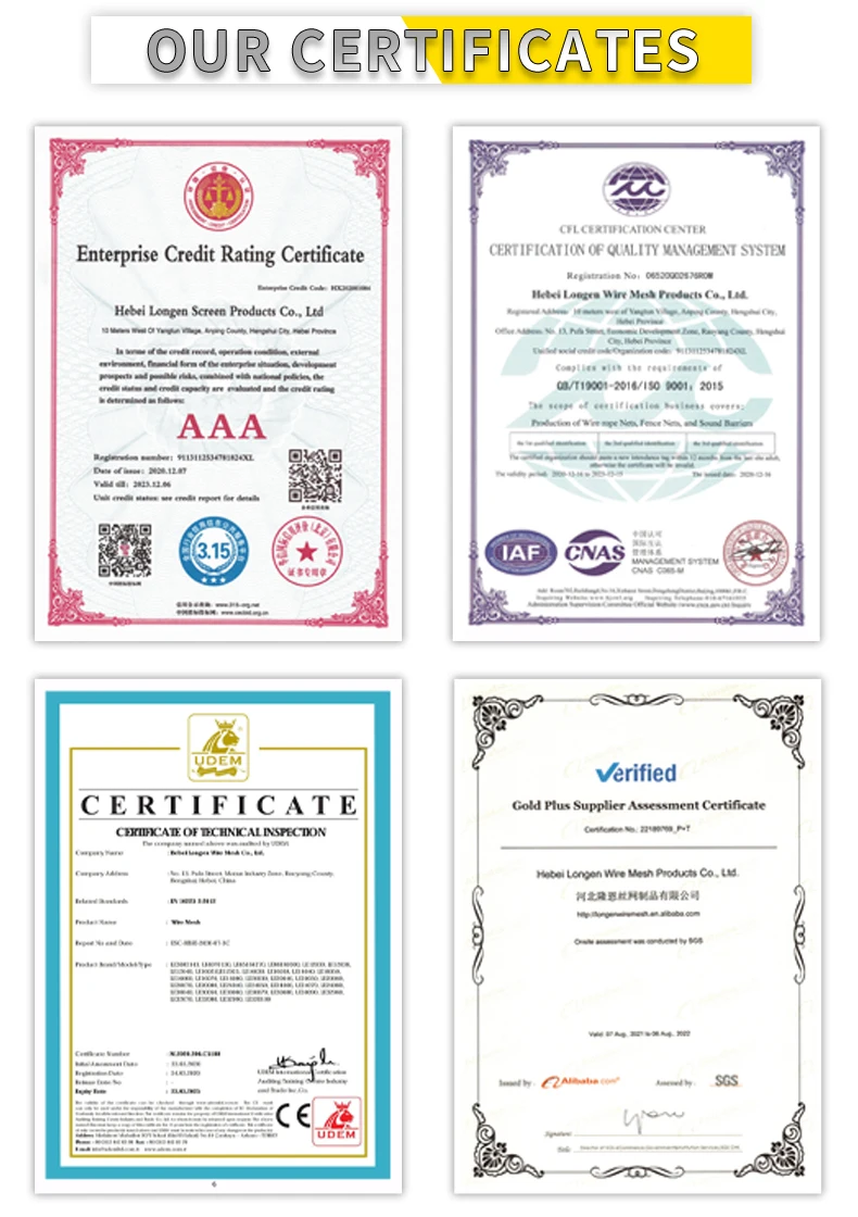 Zoo stainless steel woven knotted rope mesh Stair railing inox metal flexible ferrule cable net Animal cable rope netting  