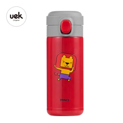 Uek детская Оригинальная дизайнерская детская бутылка для воды из нержавеющей стали, детская бутылка для воды