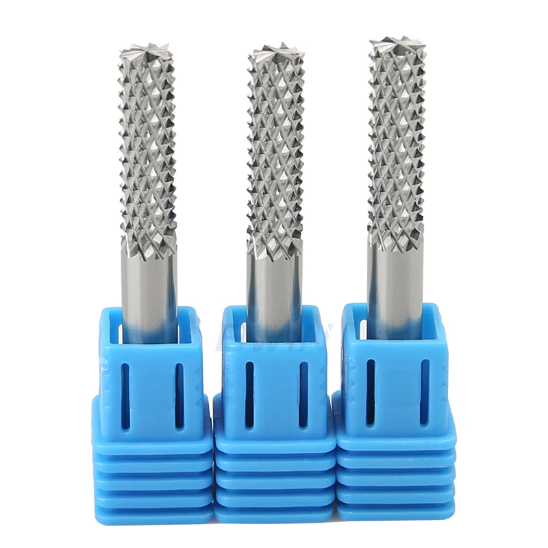 Turngsten Solid Carbide Alloy Teeth End Mill PCB Drill Bit 1.5 Endmill Corn Milling Cutter