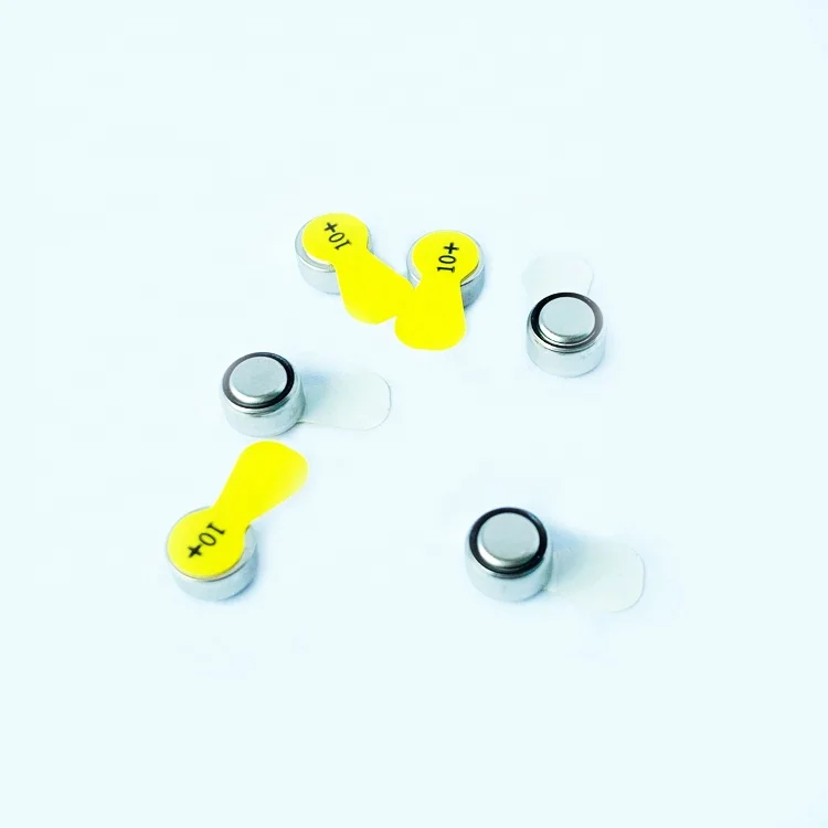 pr536 1.45v piles longest lasting a10 zinc air hearing aid battery
