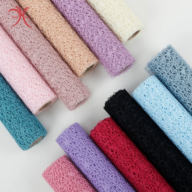 Fflorist supplies Flower Wrapping yarn mesh packaging flower shop bouquet packaging