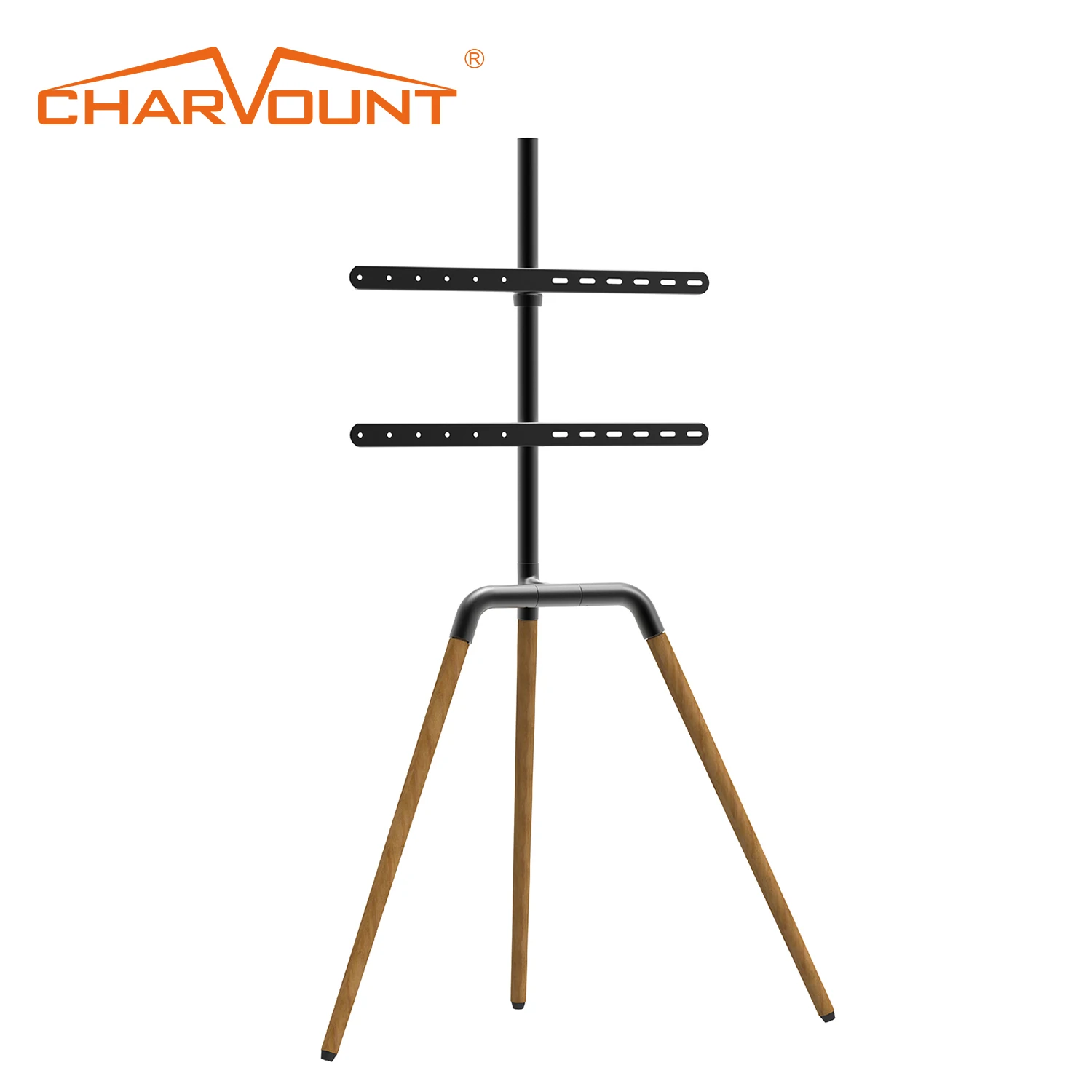 
Professional supply Hot tv stand light living room furniture floor stand wood legs tv stand with mount 