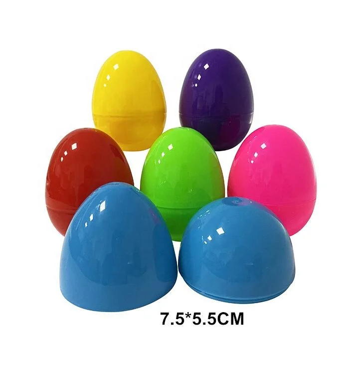 
Empty plastic capsule for toys 