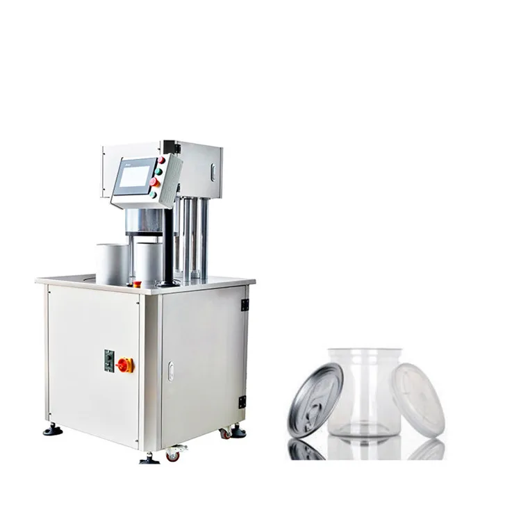 
low cost good price semi automatic beverage drink beer tin can sealing capping machine 