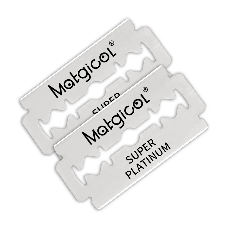 Best Quality Safety Barber Shaop Straight Razor Blades For Men Shaving Platinum Coated Fit All Brands