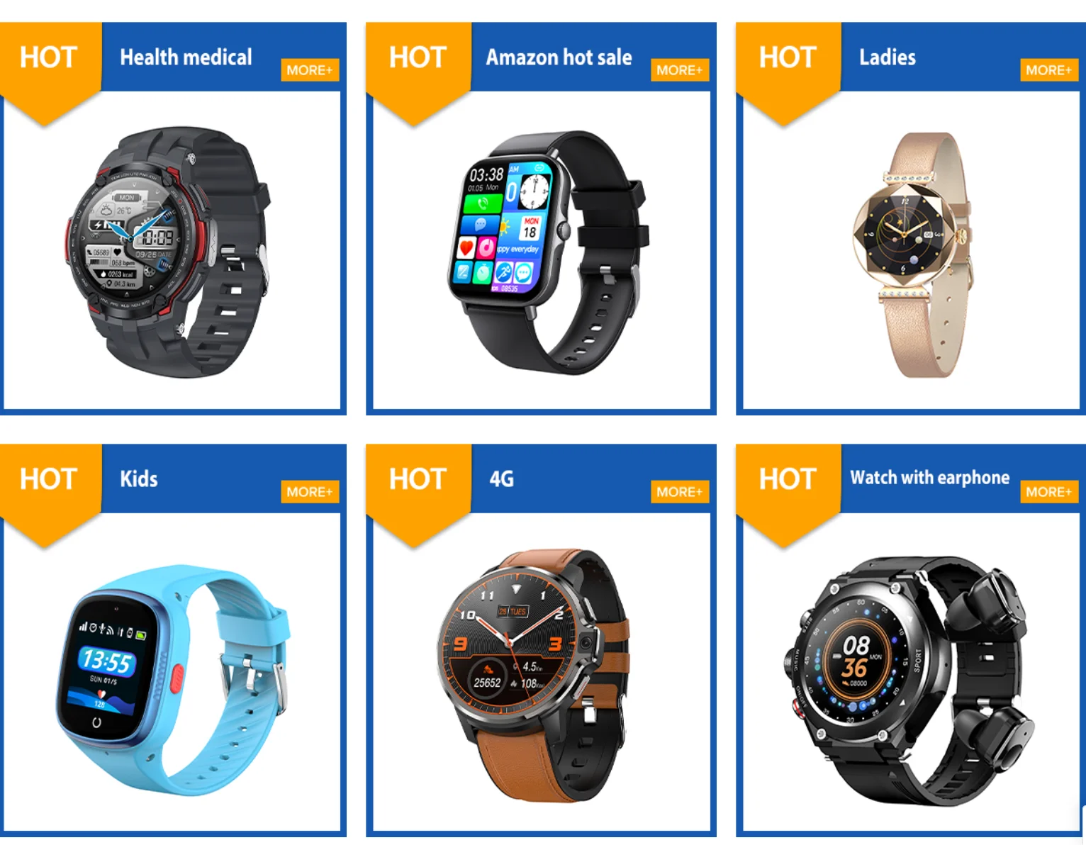 Calling function private model smartwatch support SDK semi knocked down heartrate body temperature monitoring smart watch