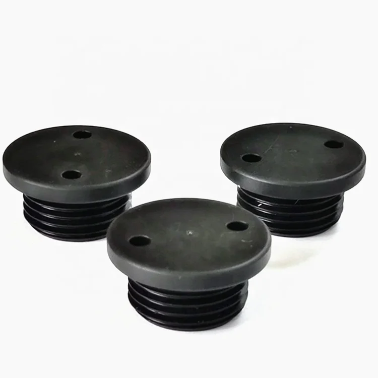 High Quality Black POM PET Delrin Acetal Plug Custom CNC Milling & Turning Rapid Prototyping Services for Plastic Parts
