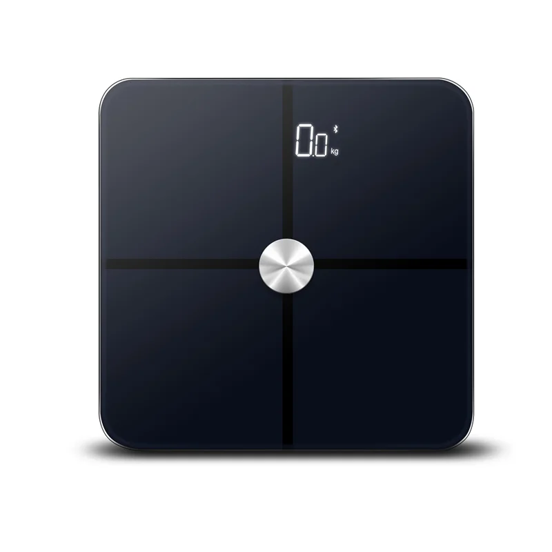 Software Reengineering Modern Style 180kg ITO Glass Conductive Coating Bathroom Scale Body Fat Smart Scales With An APP