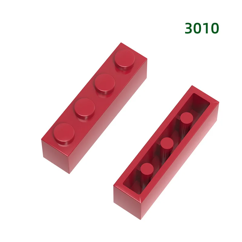 Factory Wholesale Mini Bricks Building Blocks 90 Custom Colors 3010(1*4) construction bricks blocks