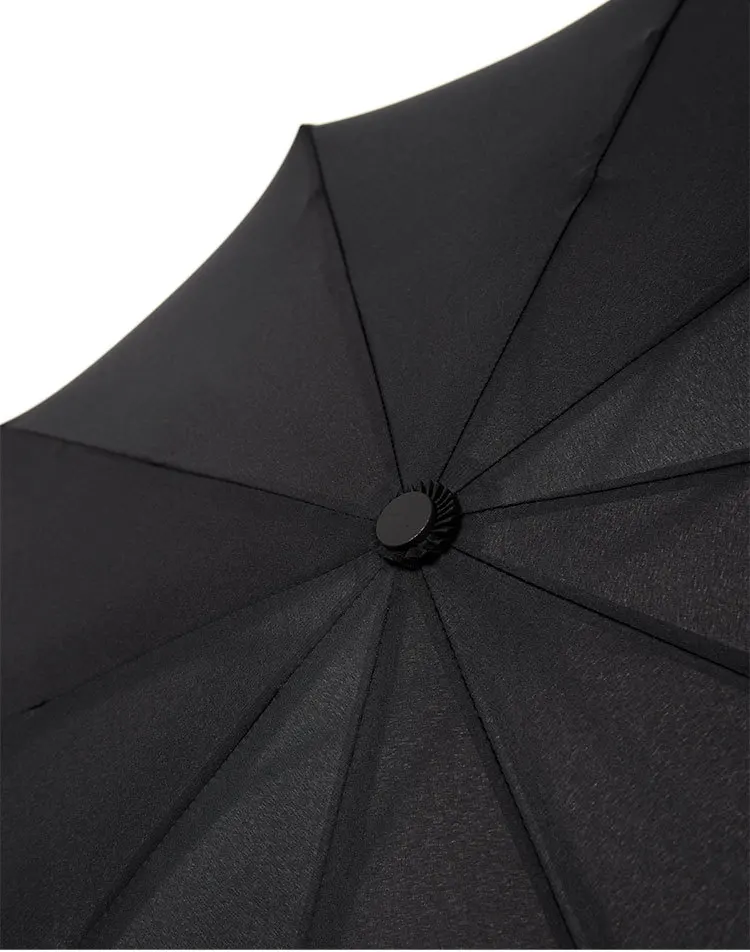 New product automatic three-color 10-bone men and women three-fold sun patio umbrella
