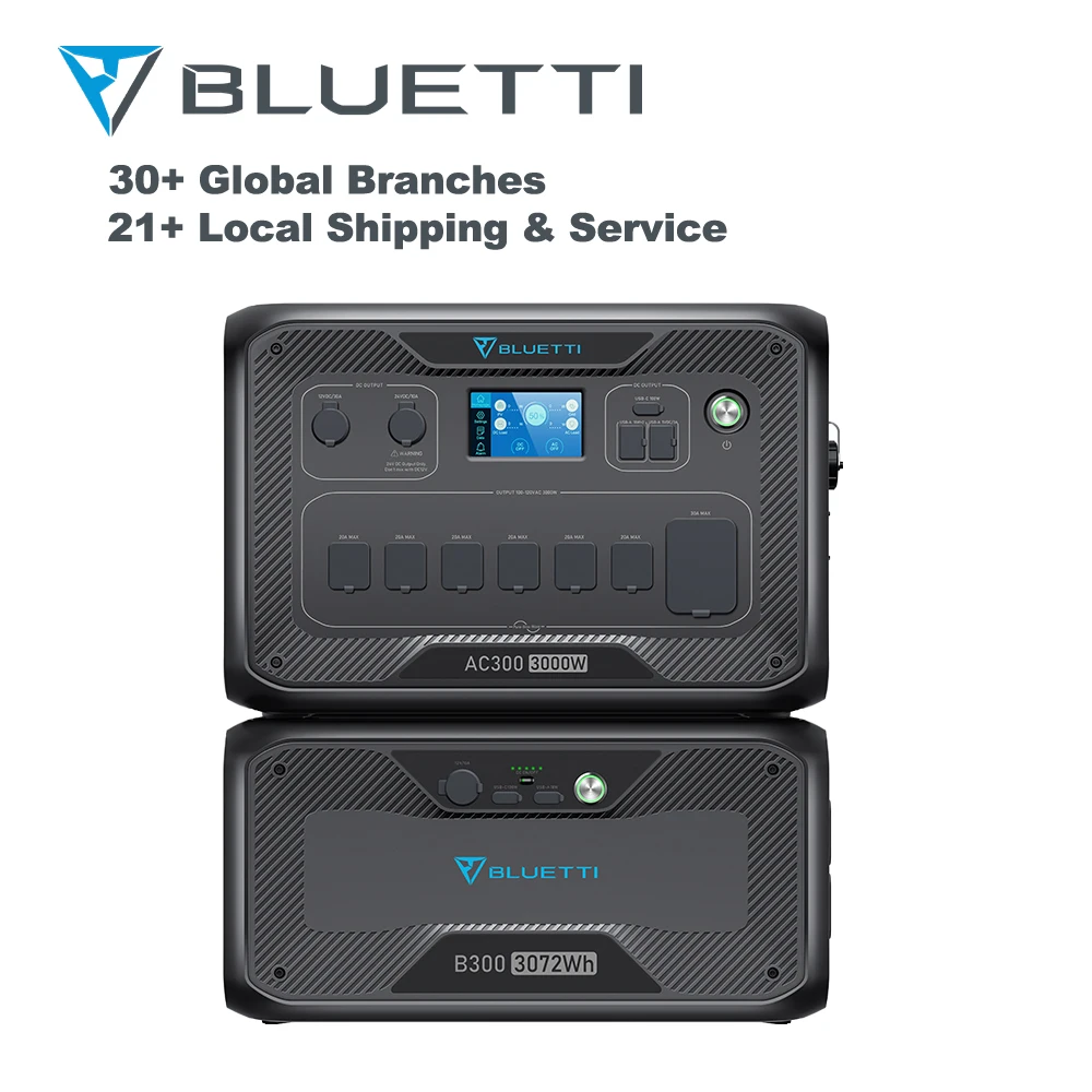 Инверторная солнечная система 48 В Lifepo4 с инвертором Blue tti Ac500 & b300s