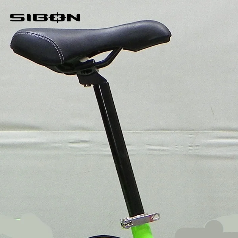 SIBON B0240157 20 inch alloy frame V brake single speed green color lady city kenda tire folding bike