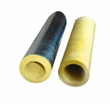 Factory Price Industrial Hotel Office buildings 3D model design glass wool tube for thermal insulation Fiberglass wool pipe