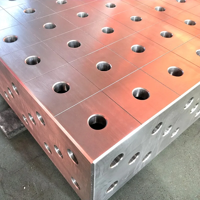 China 3d Welding With Jigs Robot Clamping Tools And Fixture For Cast Iron Working Table