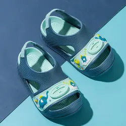 2021 New Arrivals EVA Removable Insole Breathable Girl Toe Closed Shoes EVA Summer Sandals For Children