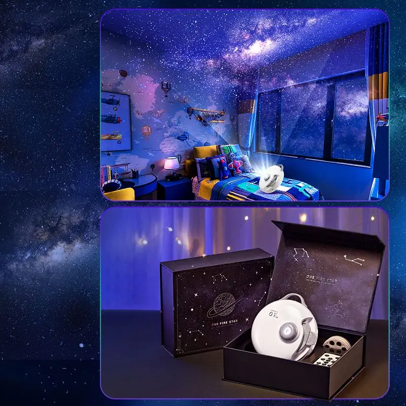 High Quality Smart Laser Galaxy Projector Sky Star Starry Light Projector Aurora Starlight Lamp Star Projector