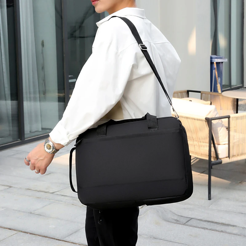 Shoulder Messenger Waterproof Laptop Bags 15.6 Backpack Mens