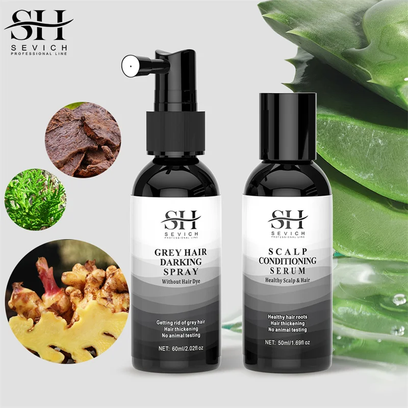 Persistence Reverse Hair Gray Deep Nourishing Repair Plant Extract Hair Growth Hair Thickening Spray And Repair Fluid