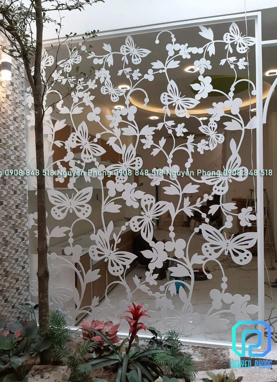 Steel And Aluminum Partition Screen Walls For Dividing And Decorating Home Space