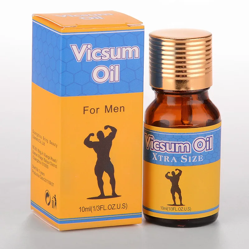 10ml Men  Enlargement  Delay Massage Increase Vicsum Oil