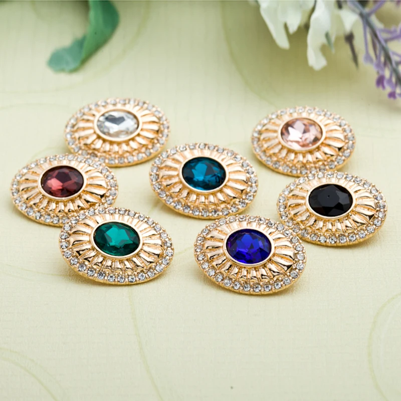 Hot sale products hijab scarf buckles Newest Beauty Jewelry Women Luxury Zircon Oval Shapes Corsage Plating Pins Brooch