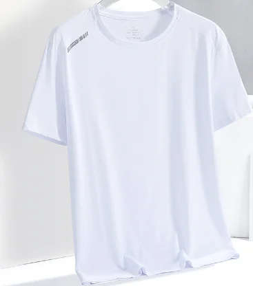 Factory Good quality Sublimation white polyester shirt 100% polyester shirt cotton feel Dye sublimation t shirt blank