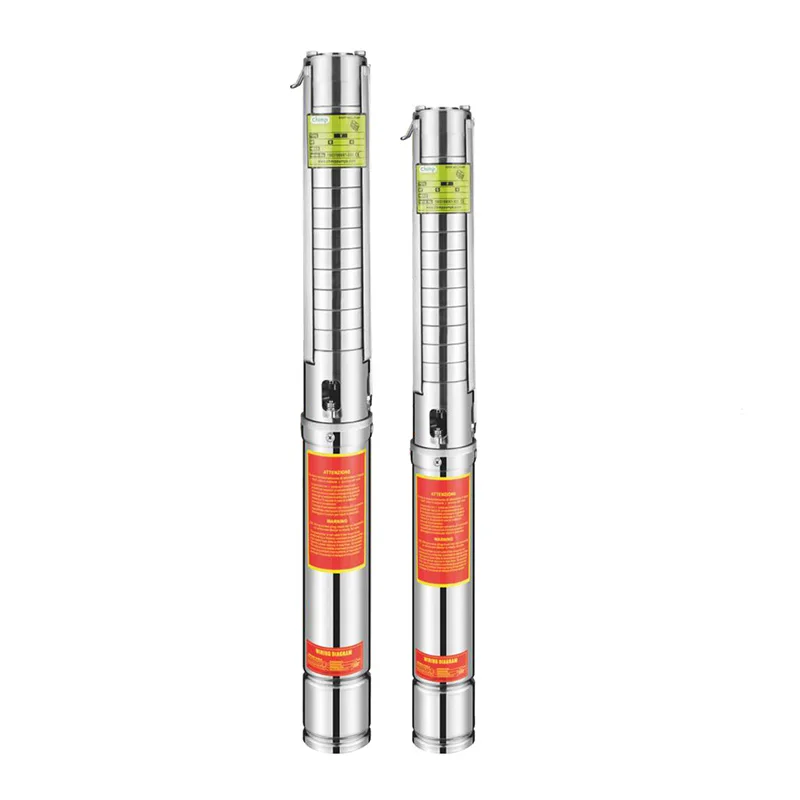 CHIMP 1.1Kw 1.5Hp 4-дюймовый однофазный погружной водяной насос из нержавеющей стали