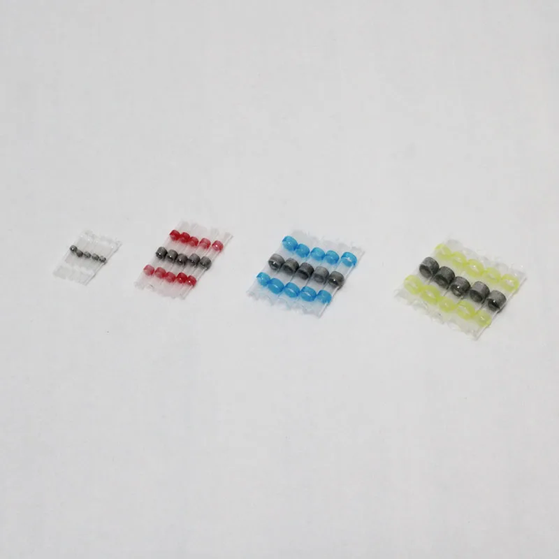 50/100 pcs Solder Seal Wire Connector kits Heat Shrink Connectors Terminals Crimp Insulated Electrical Butt