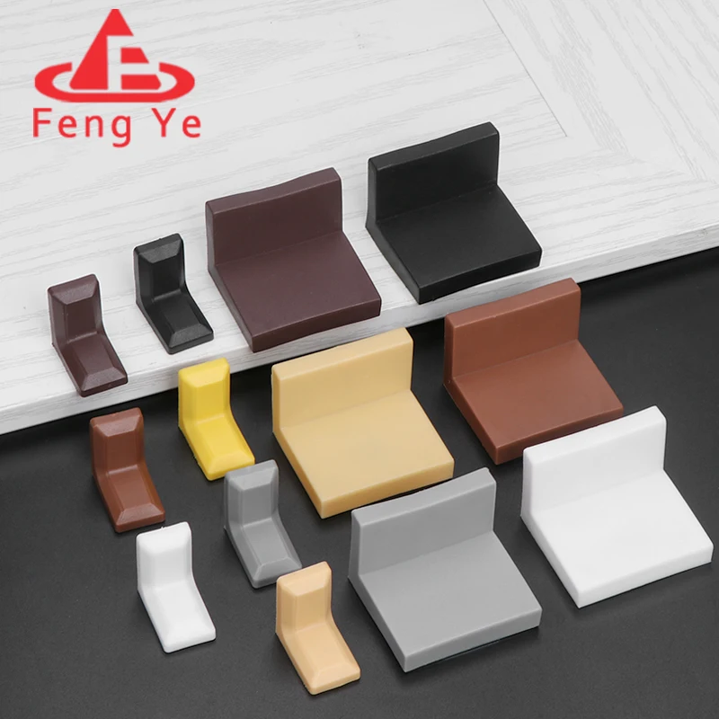OEM Furniture Hardware Corner Wall Mounting Brace plastic L bracket nylon corner bracket connector for sofa tables and chairs