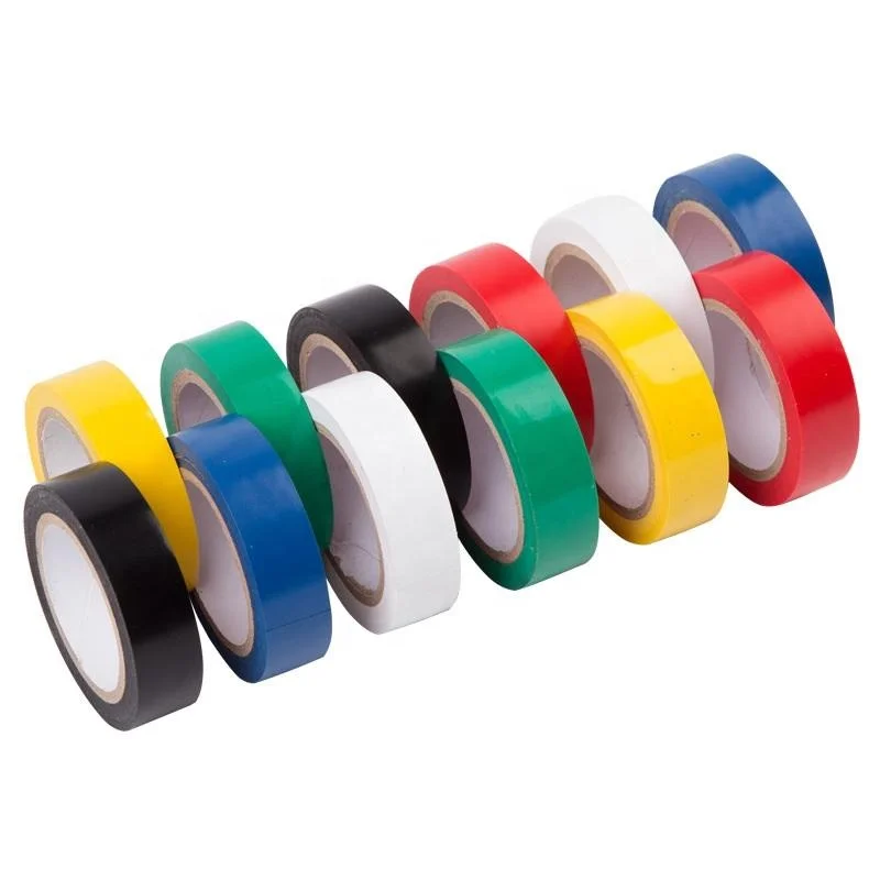 OEM Global Market Supply Large Manufacturers Offer PVC Electrical Insulation Tape Rubber Material for Low Voltage Application