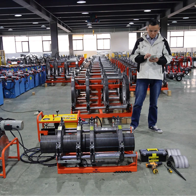 Сварка 315B 90-315 мм Hdpe машина для стыковой сварки полиэтиленовых труб Цена hdpe сварочная