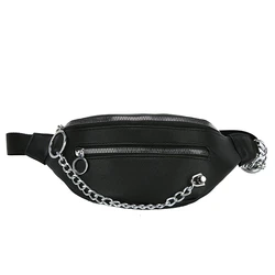 Wholesale Women PU Leather Waist Belt Wallet  Fanny Pack Bag