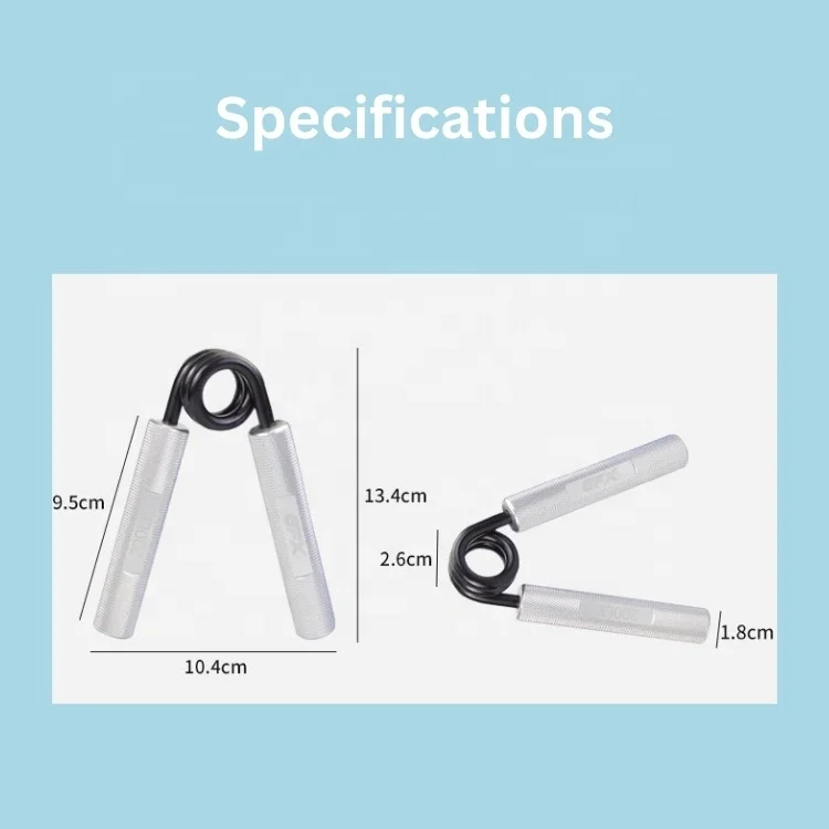 2024 New Arrival Heavy Adjustable Handgrip Hand A Type Gripper Exerciser with Spring Finger Pinch Expander Increases Strength