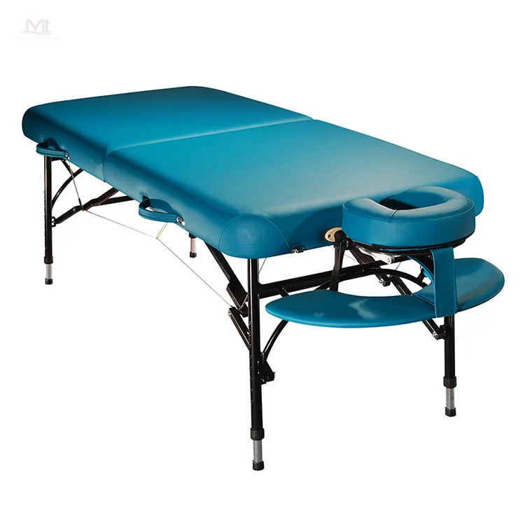 Mt Alula-Ulco Hot Sale Professional Lightweight Portable Aluminum Metal Massage Therapy Bed Spa Table Massage Couch