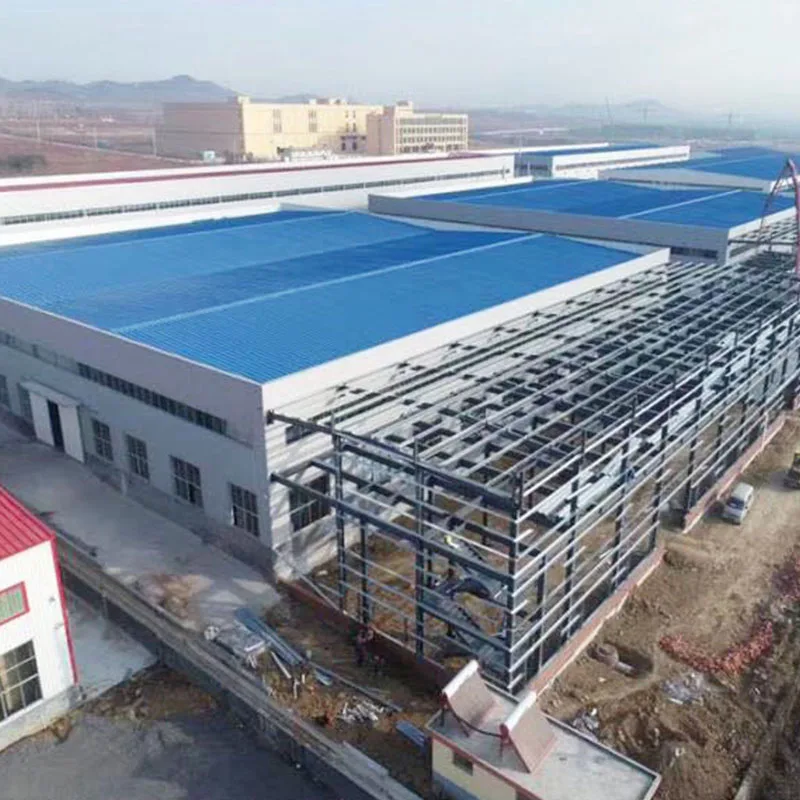 Factory Senwang metal Space frame Steel Structure building Prefab Warehouse commercial prefabricated steel structures building