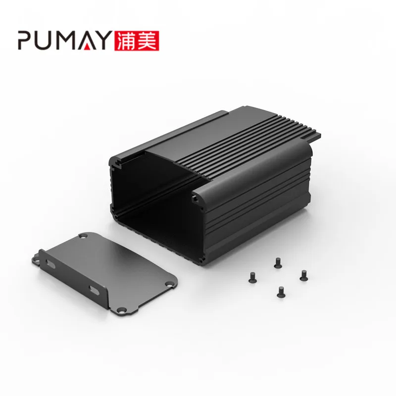 small aluminum extruded 95*55-100 mm usb enclosure types of electrical junction boxes