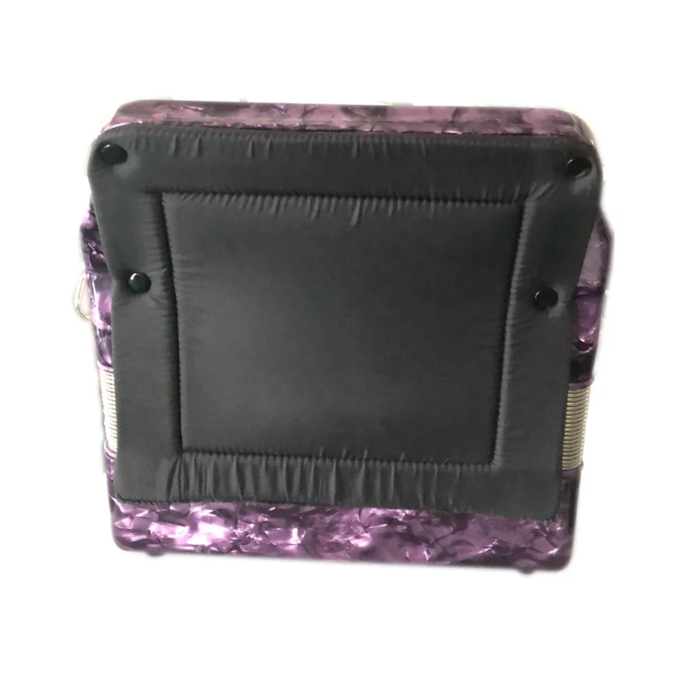 34 кнопки, 12 басов, 3 записи, фиолетовый студенческий гармодеон, музыкальные Аккордеоны JB3412B