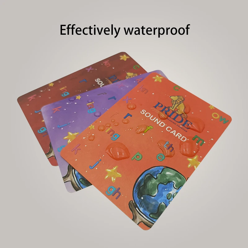 Customised Print High Quality Language Learning Educational Learning Aids Personal Play Word Learning Flash Card