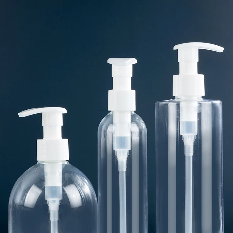 All plastic 24 28/410 white lotion pump lotion foaming hand liquid soap dispenser pump without spring